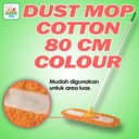 Clean Matic - Dust Mop Cotton 80 CM Colour