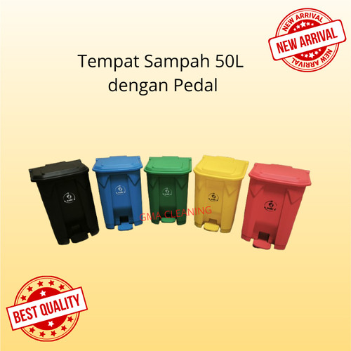 Tempat Sampah Injak 50 L merk KLEEN