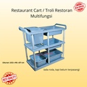 Troli Piring Kotor untuk Restoran / Restaurant Cart