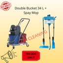 Paket Double Bucket + Spay Mop