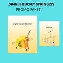 EMBER AIR / SINGLE BUCKET 20 Liter + MOP SET + KAIN REFILL (PAKET)