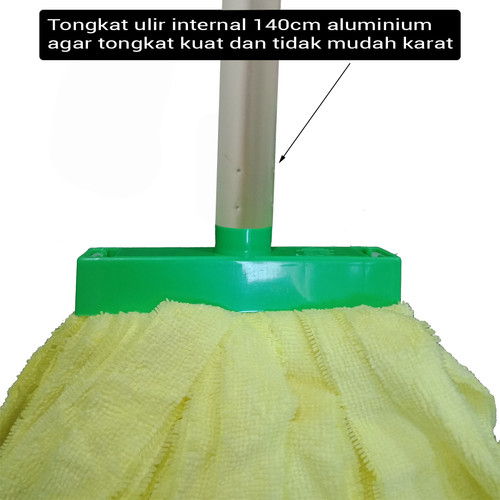 DAILY WET MOP ALUMINIUM