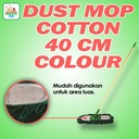 DUST MOP COTTON 40CM COLOUR / PENDORONG DEBU 40CM WARNA
