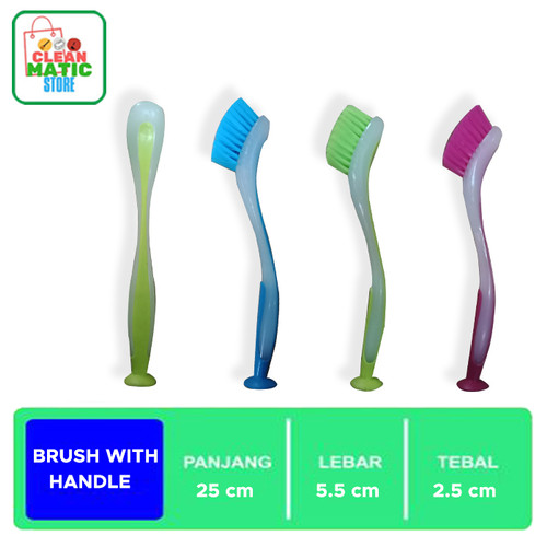 BRUSH WITH HANDLE / SIKAT GAGANG / SIKAT KECIL