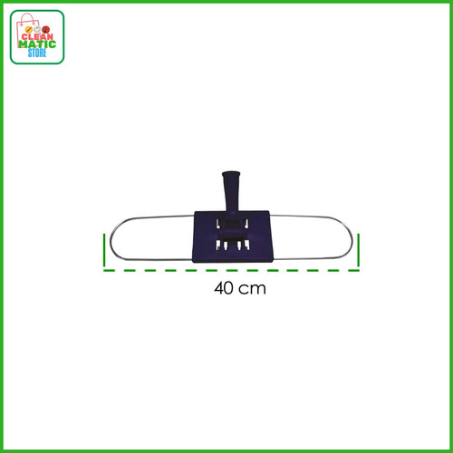 Clean Matic - Frame Pendorong Debu 40 cm (Dust Mop)