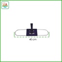 Clean Matic - Frame Pendorong Debu 40 cm (Dust Mop)