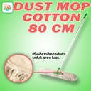 Clean Matic - Dust Mop Cotton 80 CM