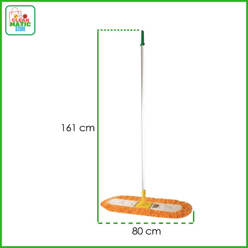 Clean Matic - Dust Mop Cotton 80 CM Colour