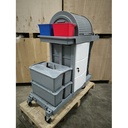 Multifunction Janitor / Trolley untuk Kebersihan dengan Ember
