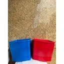 Ember Double Bucket ukuran 25L (1 set / merah-biru)