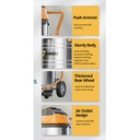 Vacuum Industri Chancee 80Liter /3600watt - CG3680