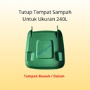 Tutup untuk Tempat Sampah Sulo Ukuran 240 Liter