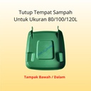 Tutup untuk Tempat Sampah Sulo Ukuran 120 Liter