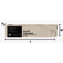 WALL TOWEL RACK 80 CM