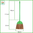 Clean Matic - Coco Broom ( Sapu Sabut Kelapa )