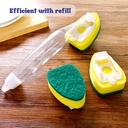 Scrubber Sponge Refill with Handle 001