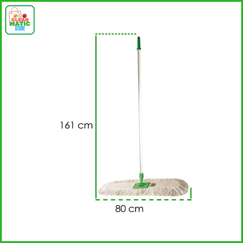 Clean Matic - Dust Mop Cotton 80 CM