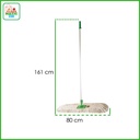 Clean Matic - Dust Mop Cotton 80 CM