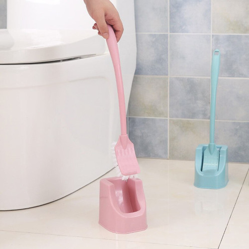 TOILET BRUSH WITH BOWL / SIKAT TOILET ADA TEMPATNYA