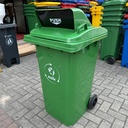 Tempat Sampah KLEEN 240 Liter Tutup Dorong