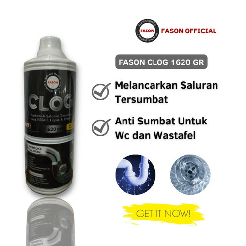 Cairan Anti Sumbat pada Saluran Air Fason Clog