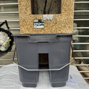 Twin-Bucket Pail 22 Liter / Ember untuk Kebersihan dengan Sekat