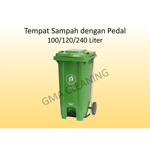 Tempat Sampah KLEEN dengan Pedal 100/120/240 Liter