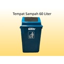 Tempat Sampah Tutup Goyang 60 Liter