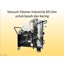 Vacuum Cleaner untuk Industrial 60 liter untuk Basah dan Kering (2MTR)