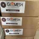 Spoon Pad Polisher Lantai 16inch merk GLOMESH. Coklat/Hitam (isi 5pcs)