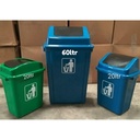 Tempat Sampah Tutup Goyang 60 Liter