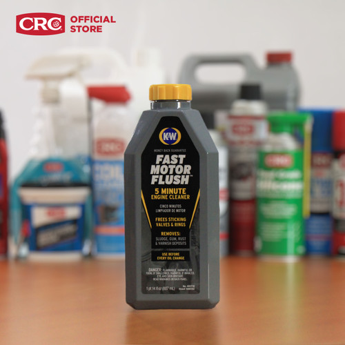 CRC FAST MOTOR FLUSH 5-MINUTE ENGINE CLEANER, 30 FL OZ - 402718x6
