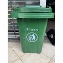 Tempat Sampah 80 Liter dengan Tutup dan Roda