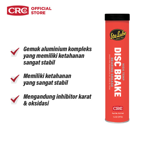 CRC High Temperature Disc Brake Wheel Bearing Grease - SL3160