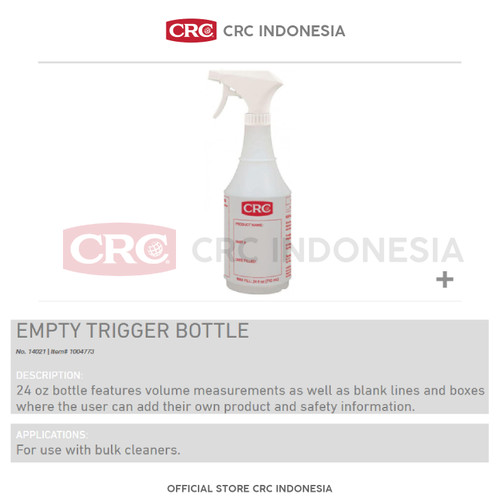 EMPTY TRIGGER BOTTLE - 14021