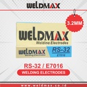 Kawat Las Electroda AWS E7016 (RS-32) 3.2mm Weldmax