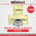 Kawat Las MIG CO2 AWS A5.18 ER70S-6 (WM-50) 1.0mm 15kg Weldmax