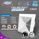 Exhaust Fan Plafon 8 Inch Kipas Angin Dak / Hexos Plafon Ceiling 8"