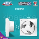 Exhaust Fan Mini Penghisap Udara 6 Inch Kipas Hexos Dinding Tembok