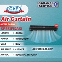 Air Curtain 100 CM / 1 Meter Tirai Udara with Remote CKE
