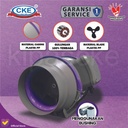 Inline Duct Booster Fan Plastik 6" Inch Kipas Hisap Ventilasi 2 Speed