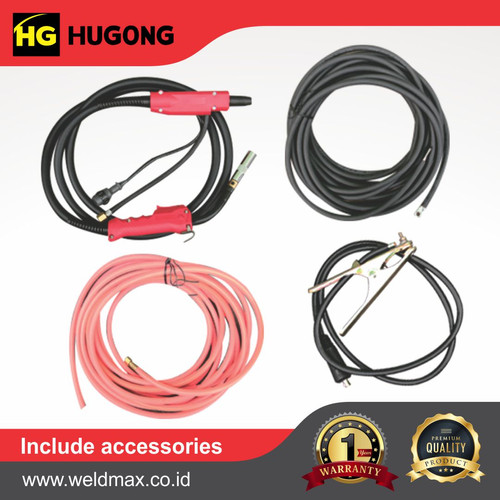MESIN LAS HUGONG INVERMIG NB 350E - MIG INVERTER WELDING