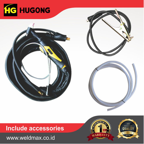MESIN LAS HUGONG WAVE 203 PFC III AC DC - MESIN LAS TIG & MMA WELDER