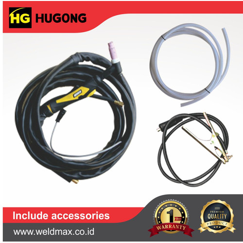 MESIN LAS HUGONG WAVE 315D AC DC - MESIN LAS TIG & MMA WELDER - 2 IN 1