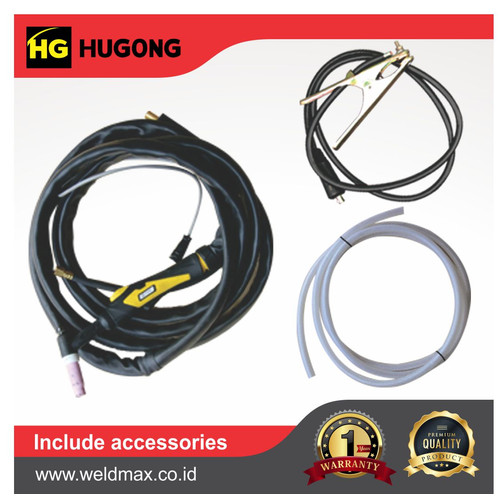 MESIN LAS HUGONG ETIG 200DP III - LAS ARGON - TIG & MMA WELDING