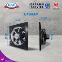 Wall Exhaust Fan 12" Inch Kipas Exhaust Fan Dinding Industrial 12 Inch