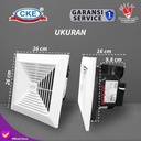 Exhaust Fan Plafon 8 Inch Kipas Angin Dak / Hexos Plafon Ceiling 8"