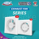 Exhaust Fan Mini Penghisap Udara 6 Inch Kipas Hexos Dinding Tembok