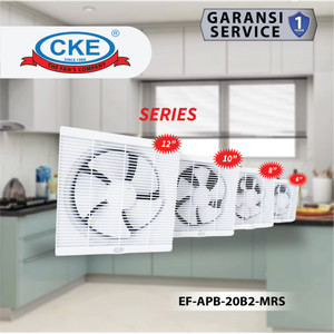 Wall Exhaust Fan 8 Inch Kipas Angin Hexos Dinding Tembok Ventilasi 8"