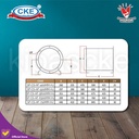 Casing Axial Fan 22 Inch Galvanis / Body Kipas Aksial Blower 22"